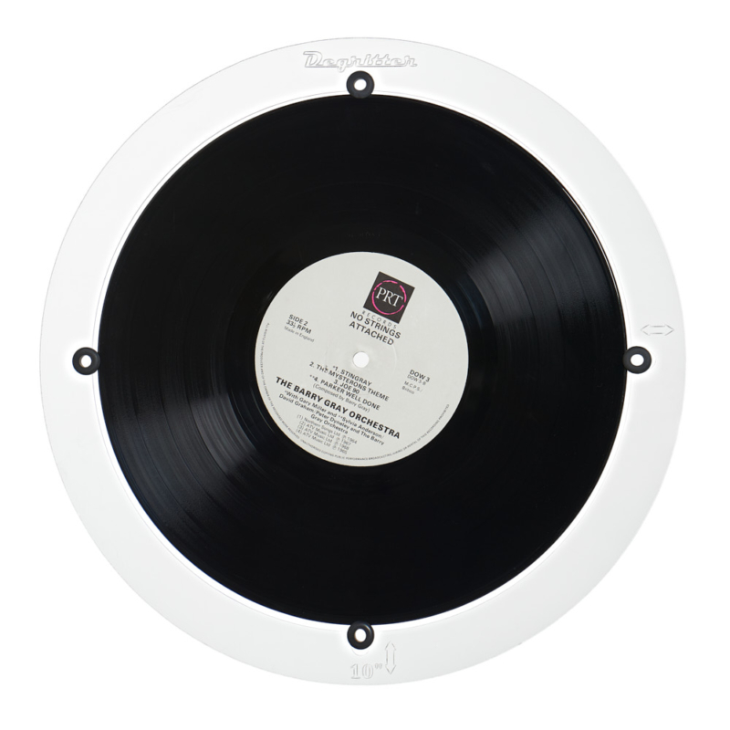 Degritter 10" record adapter