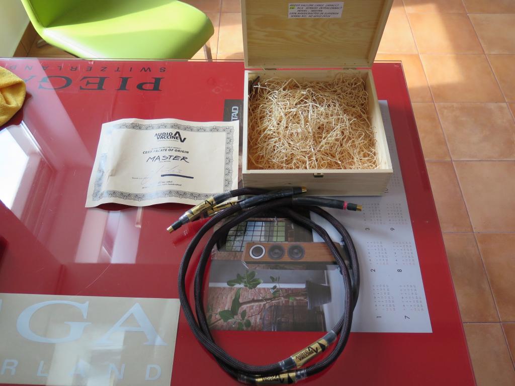 Audio Vacciine Master 1m RCA